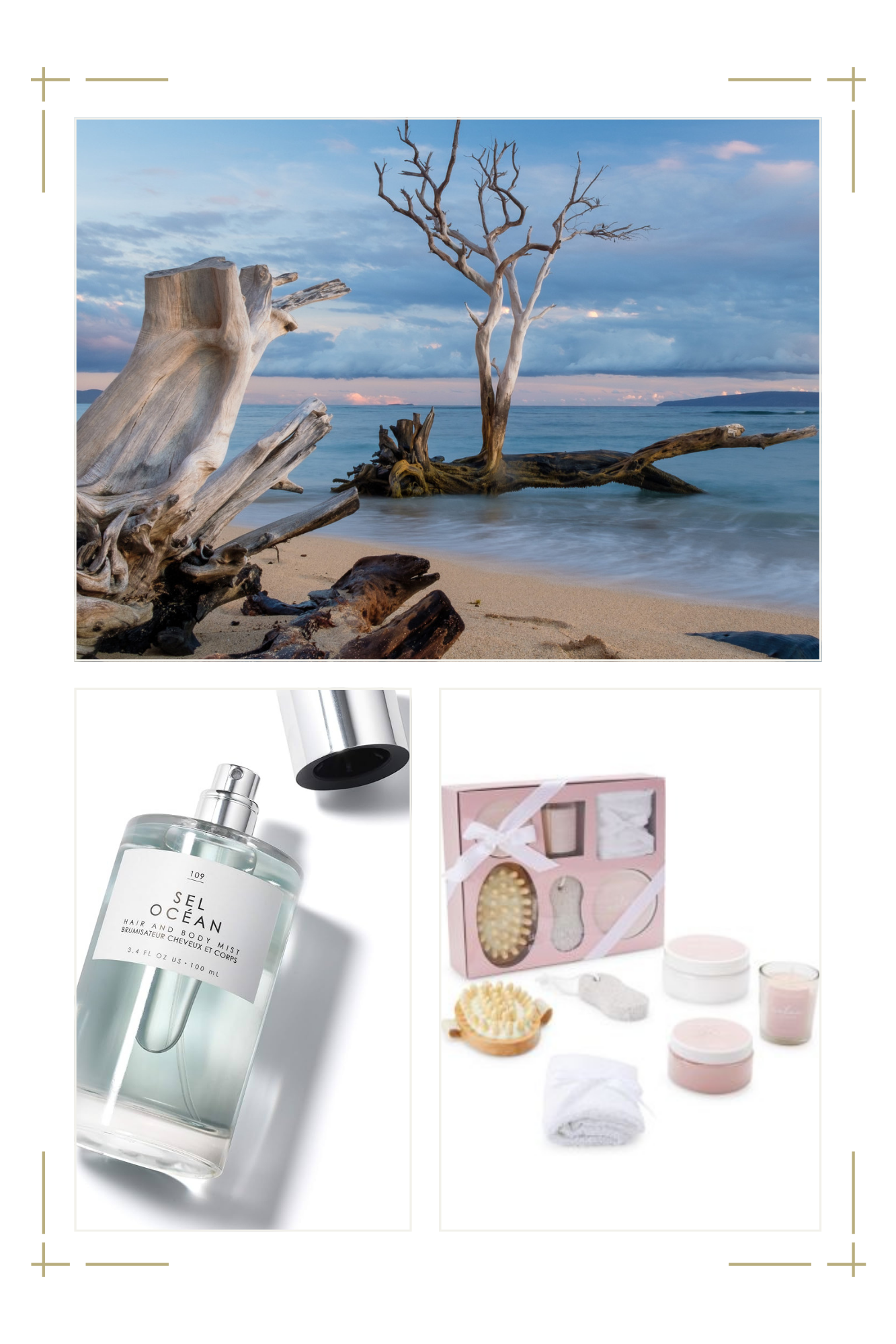 Self-Indulgence Spa Set + Candle & Travel Eau de Parfum
