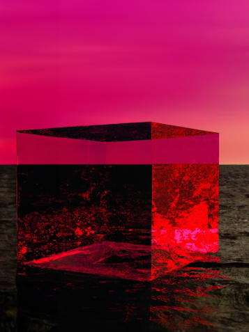 Cubic Mass by Francisco Moctezuma Mejia Print Poster