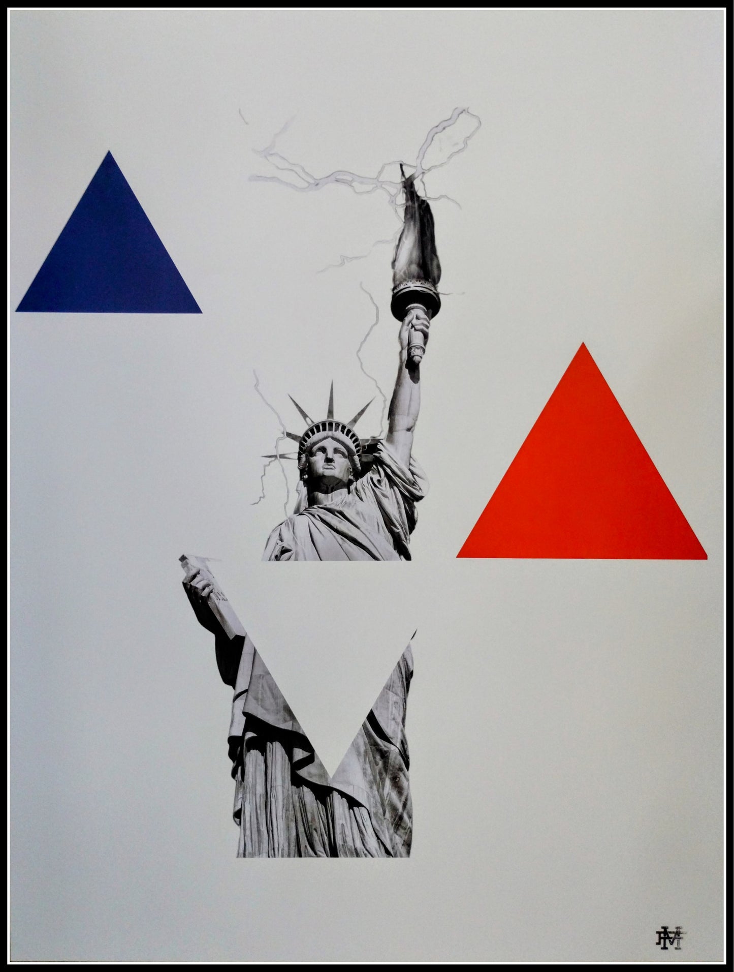 Grand Lady Liberty by Francisco Moctezuma Mejia Print Poster