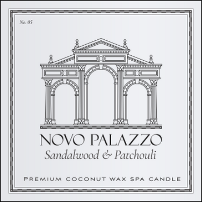 Sandalwood & Patchouli Scented Candle 18oz