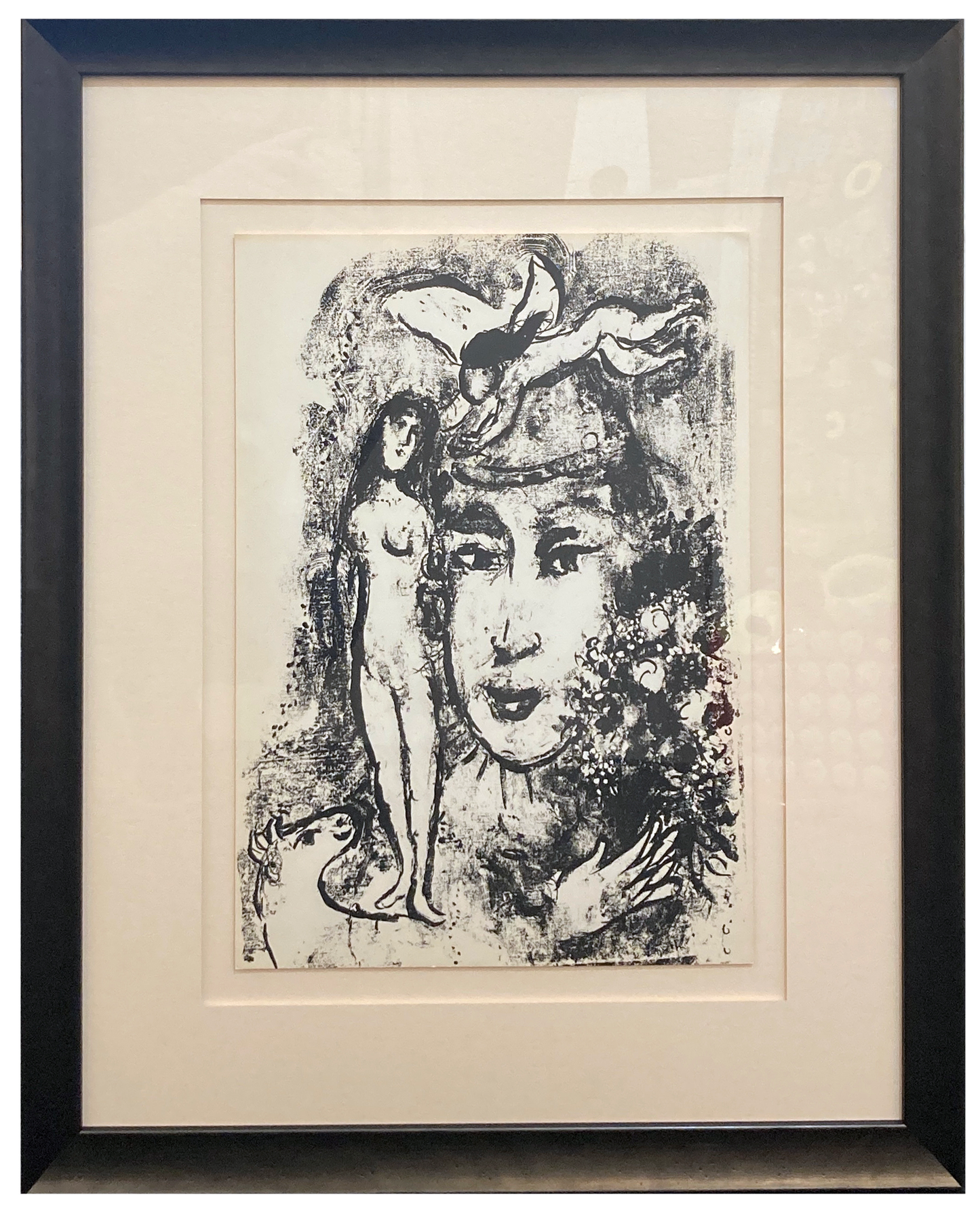 Le Clown Blanc by Marc Chagall