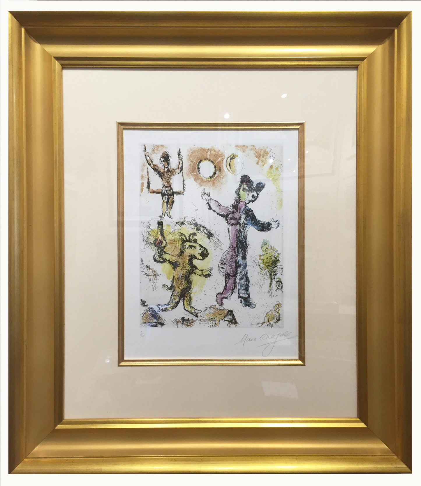 La Rêve de l'Âne by Marc Chagall